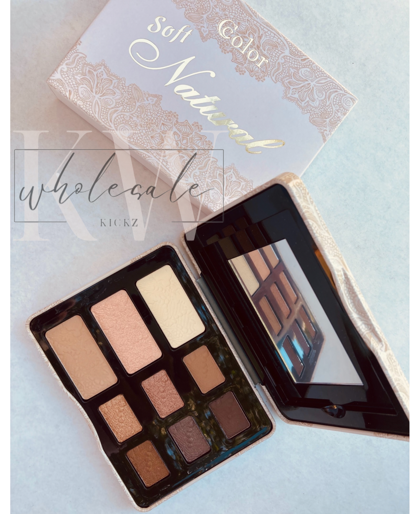 Ccolor Cosmetics - Matte Natural, 9-Color Eyeshadow Palette Matte Finish, Highly Pigmented Eye Shadow Makeup, Long-Wearing Eye Palette, Eye Makeup Kit with Easy-to-Blend Neutral Shades