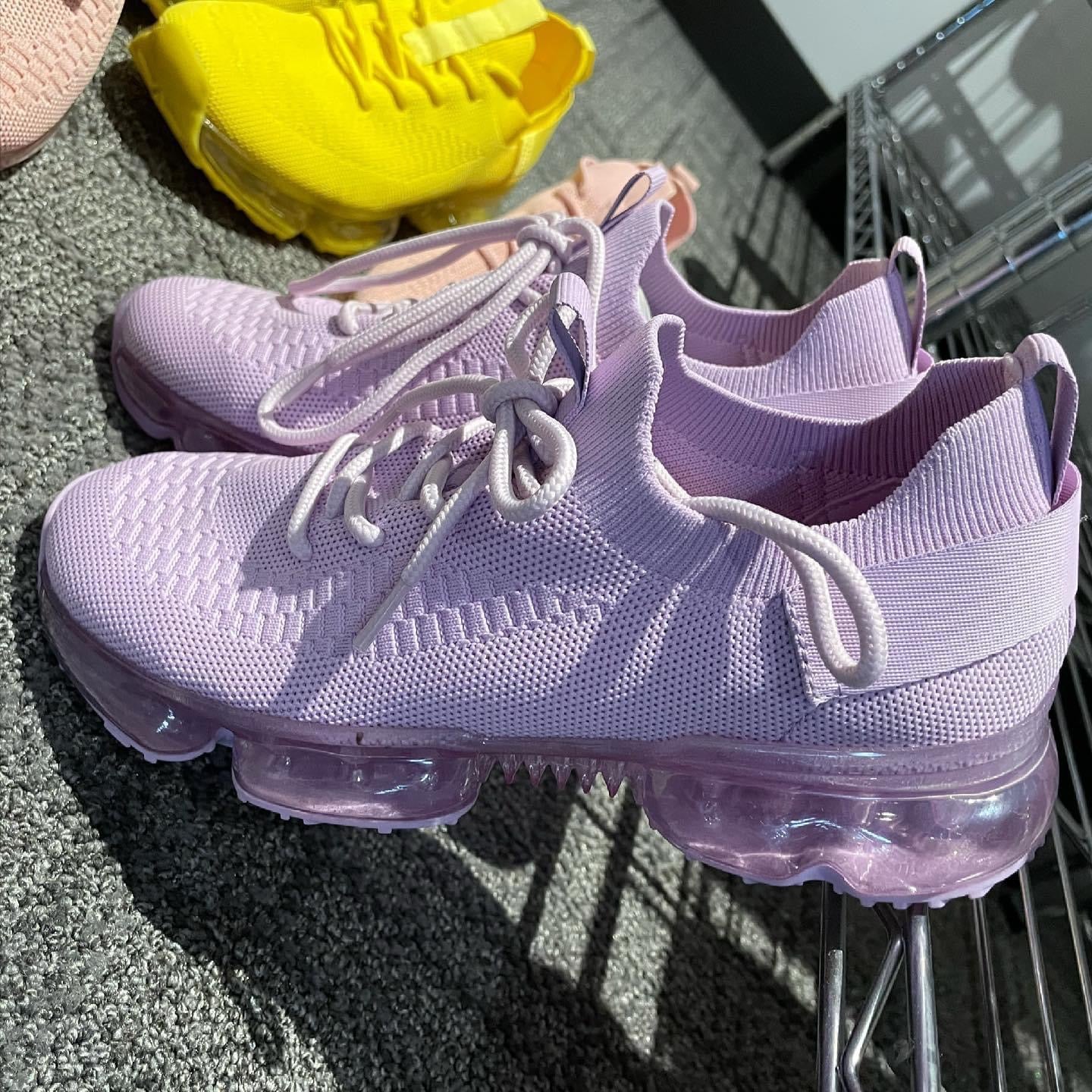 La Sheelah Purple Sneakers