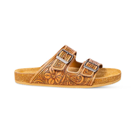 Darla Trail Tooled Myra Sandals