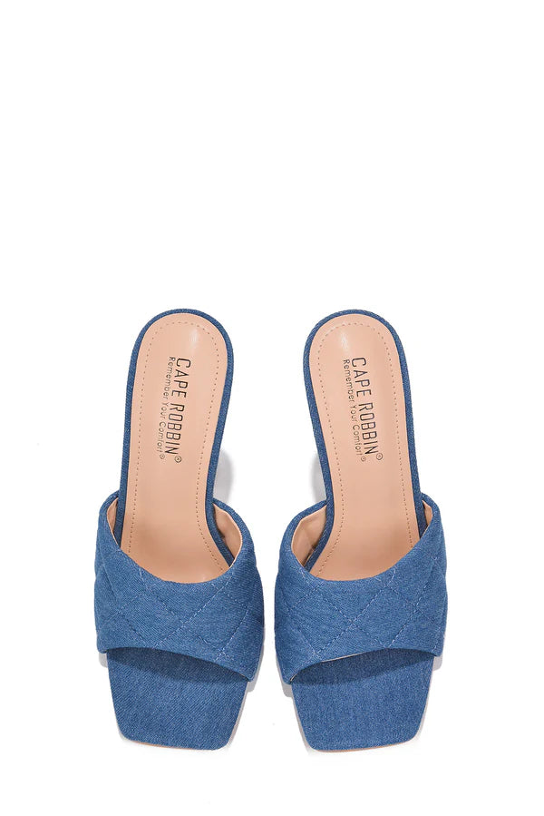 BRENTON HEELS BLUE