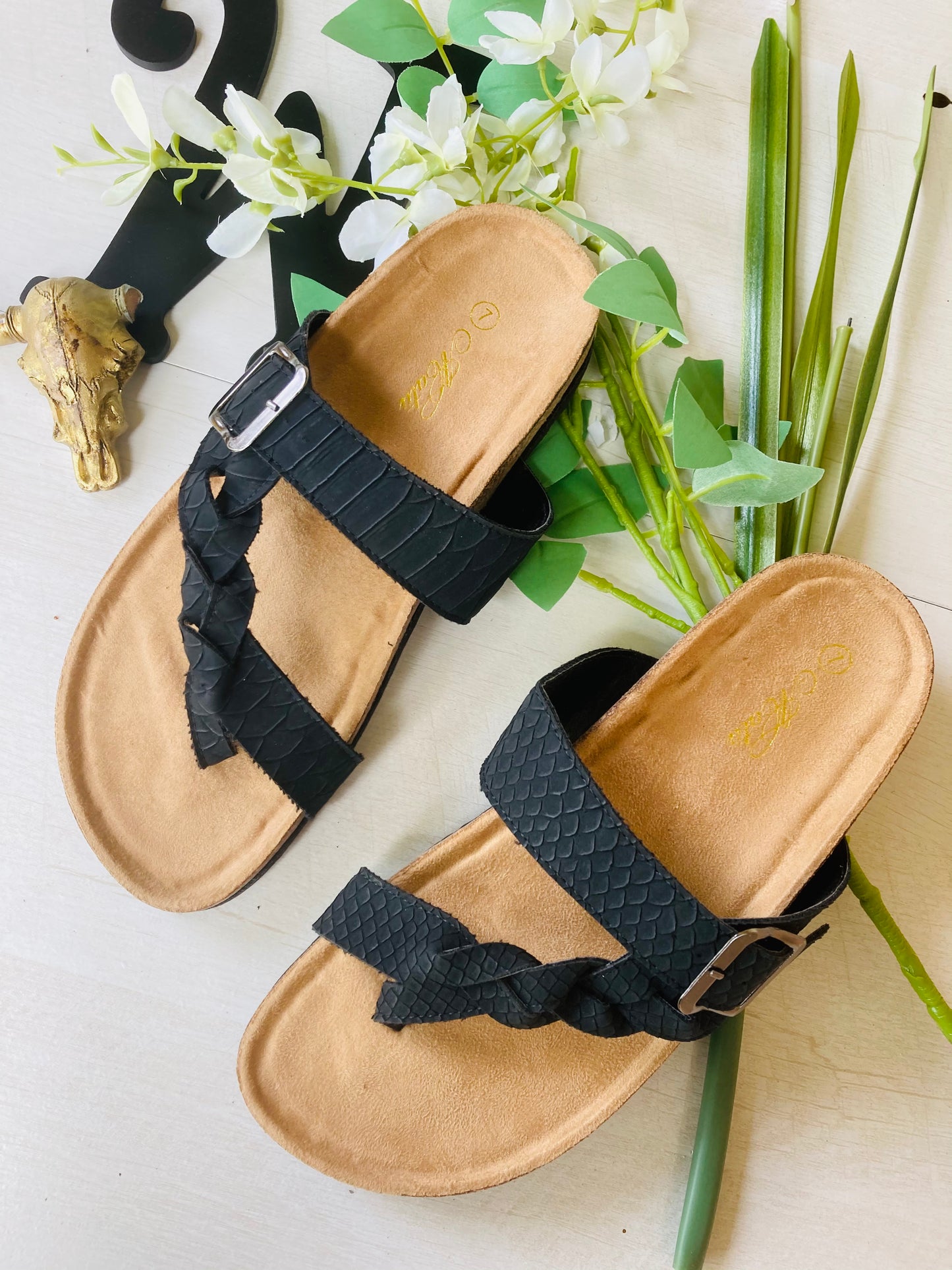 Black sandals Final sale