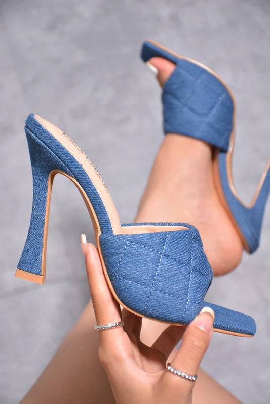 BRENTON HEELS BLUE