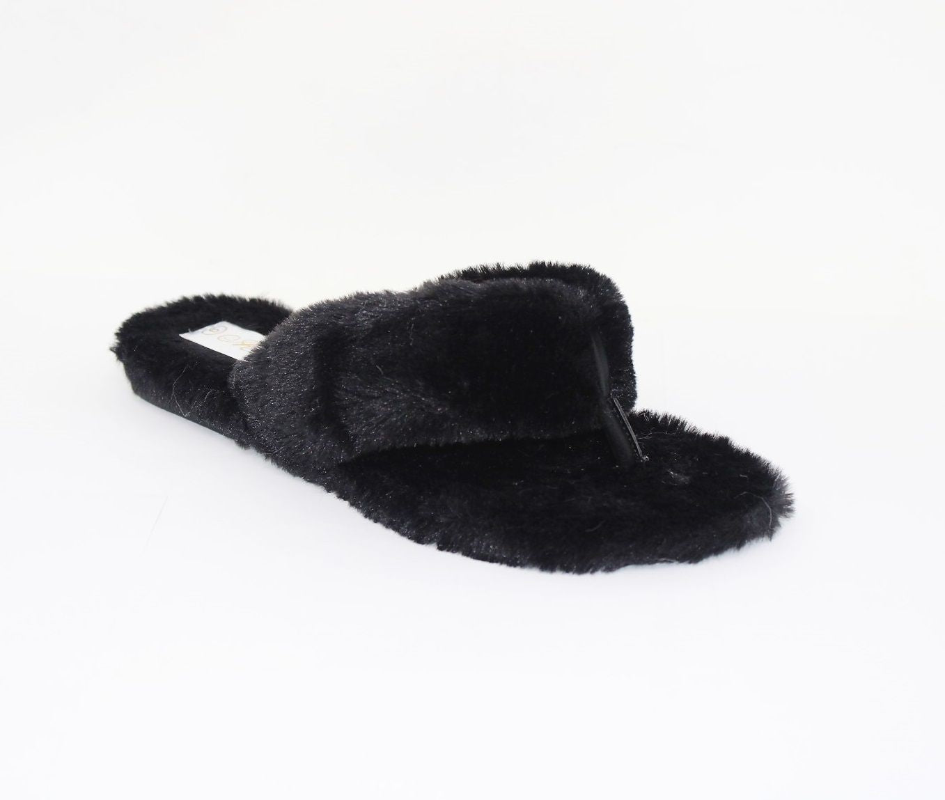 Cuddle Black house slippers Final sale