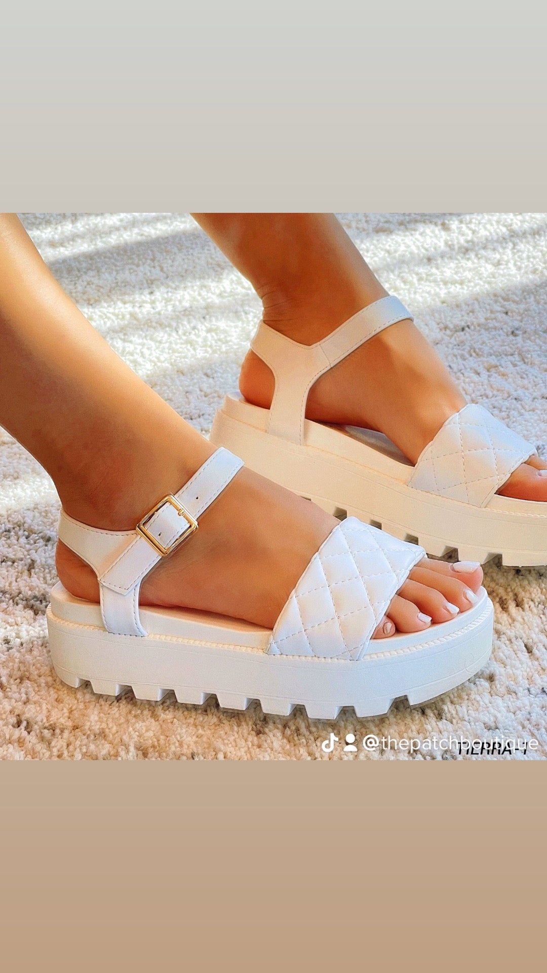 The Tiera  Sandals